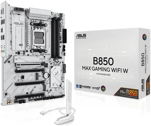 Vista 4 de ASUS ProArt B850-CREATOR WiFi 7 NEO AM5 ATX placa base, DDR5, ajuste DIMM, PCIe 5.0, 3X M.2, LAN de 5 Gb, DP, HDMI, USB-C, Creator Hub
