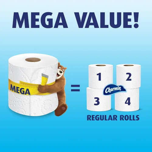 Vista 3 de Charmin Papel de baño ultra suave 16 rollos dobles = 32