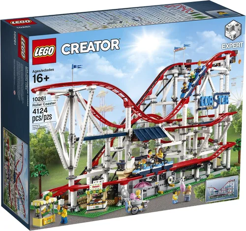 Vista 4 de LEGO Creator Expert 10261 - Montaña rusa de construcción, 2019 (4124 piezas)