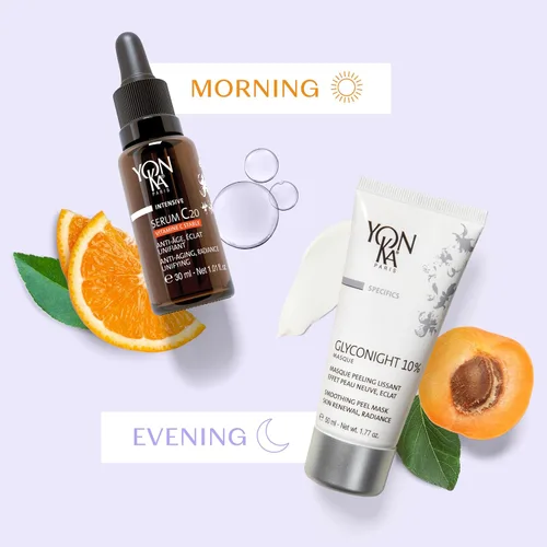 Vista 9 de Yon-Ka - Limpiador facial de gel de tamaño viaje, lavado facial suave y removedor de maquillaje con Yon-Ka Glyconight 10% Peel Masque