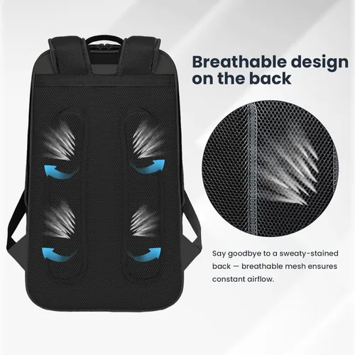 Vista 4 de Tennis Racket Bag Pickleball Padel Backpack With Shoe Compartment, Laptop Sleeve,Fence Hook,Ball Sleeve