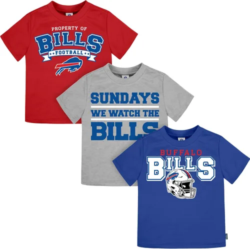Vista 48 de Gerber NFL - Paquete de 3 camisetas de manga corta para bebé