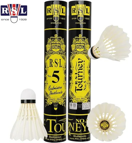 Vista 2 de No.5 Tourney Badminton Shuttlecock Birdy 12-Pack (velocidad-77)