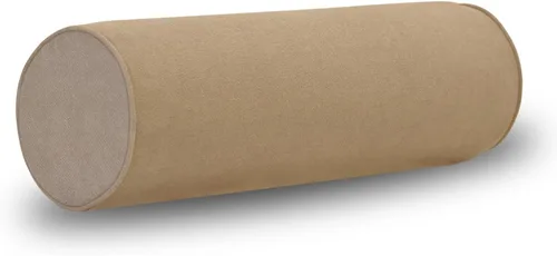 Vista 29 de Almohadas cilíndricas redondas de espuma viscoelástica, almohada cervical con funda de almohada, suave, cómoda y transpirable para dormir, silla