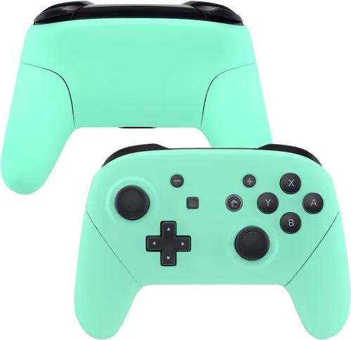 Vista 5 de eXtremeRate - Placa frontal, trasera y asas para controlador NS Switch Pro, carcasa de repuesto para NS Switch Pro, controlador no incluido