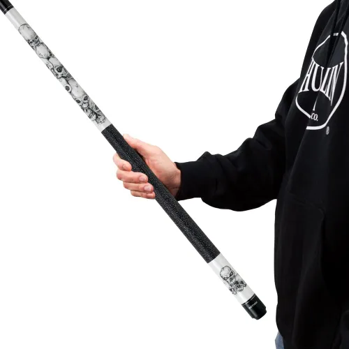Vista 5 de Action Adventure Billiards - Taco de billar, punta de 7 capas de 0.512 in, eje de madera de arce duro de 29 pulgadas con cono profesional de 10-12