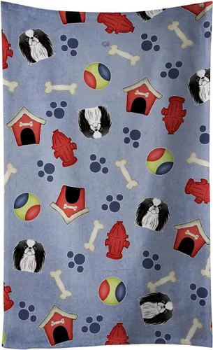Vista 24 de Caroline's Treasures BB4023KTWL Dog House Collection Afghan Hound - Toalla de cocina para invitados, toalla de baño decorativa para cara, té, paño