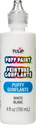 Vista 8 de Tulip pintura en relieve para tela 4 onzas