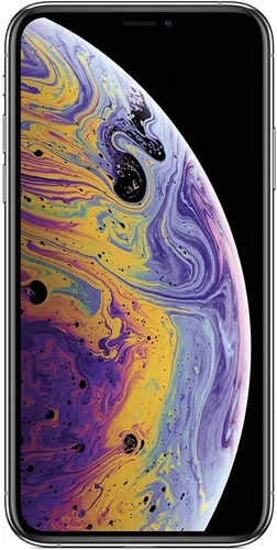 Vista 3 de [Usado] Apple iPhone XS [256 GB, plata] + suscripción de la empresa de telefonía [Cricket Wireless] Plateado
