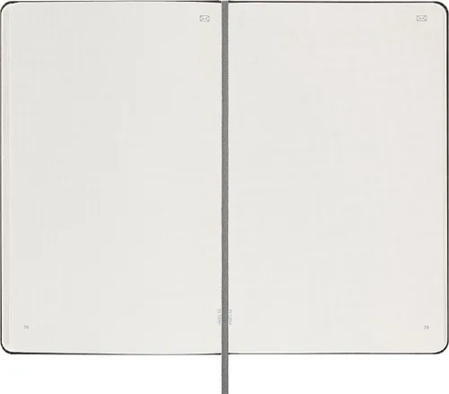Vista 6 de Moleskine Cuaderno inteligente, grande, liso, negro, tapa dura (5 x 8.25) Large 5" x 8.25" Smart Notebook with 176 Ncoded plain pages for the