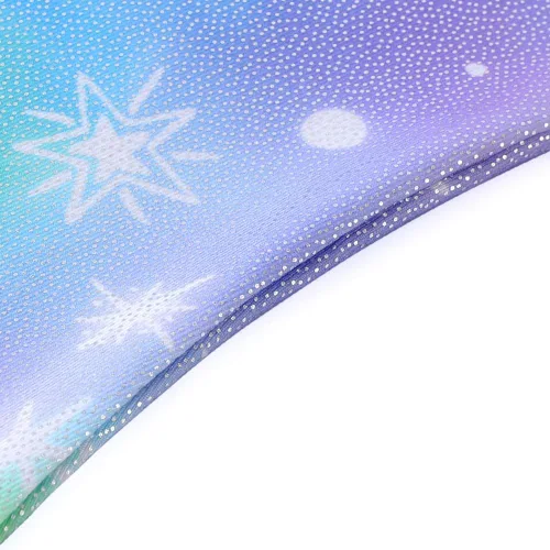 Vista 5 de Belovance Leotardos de gimnasia para niñas pequeñas, trajes de gimnasio, leotardo de danza, brillante, arcoíris, dinosaurio, leopardo, estrellas