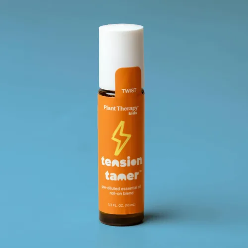Vista 7 de Plant Therapy Mezcla de aceites esenciales para domar la tensión para niños, prediluido, roll-on 0.3 fl oz (1/3 oz) 100% puro, alivio del dolor