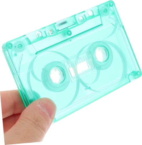 Vista 3 de Vintage Cassette Tape Wall Sculptures Set of 3 Plastic Decorative Pieces