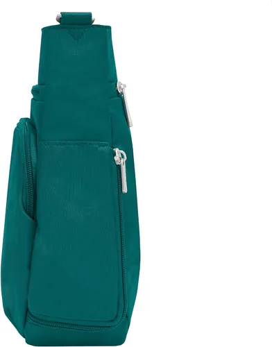 Vista 9 de Travelon Bolso cruzado cruzado clásico NS antirrobo, Pícea