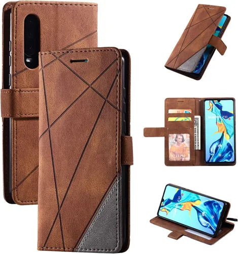 Vista 15 de Funda compatible con Sony Xperia 1 V, compatible con Sony Xperia 1 V 2023 XQDQ62/B XQ-DQ72 XQ-DQ14 Funda con tapa de piel sintética negra