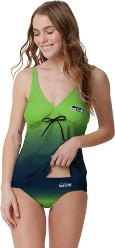 Vista 412 de FOCO Women's NFL Team Logo Ladies Bathing Swim Wear Suit