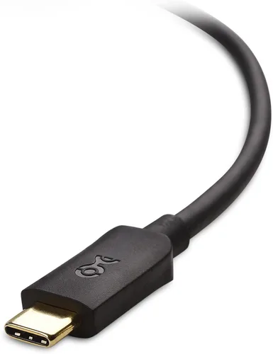 Vista 3 de Cable Matters Adaptador USB C a DVI (adaptador USB-C a DVI) en negro - Thunderbolt 4 / USB4 / Thunderbolt 3 Puerto compatible con MacBook Pro, Dell