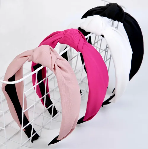 Vista 19 de Huachi Bandas para la cabeza con bandera americana para mujeres, anudadas, accesorios de diadema del 4 de julio para mujeres, banda patriótica