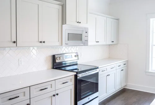 Vista 3 de Impecca Horno microondas de 1.6 pies cúbicos de 30 pulgadas, 1000 vatios, con luz de superficie, sistema de ventilación de 2 velocidades, controles