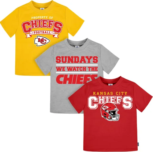 Vista 10 de Gerber NFL - Paquete de 3 camisetas de manga corta para bebé