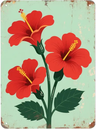 Vista 8 de Magnolia Metal Tin Sign 8x12 Inch - Retro Wall Decor For Man Cave，Home, Bar, Kitchen, Garage