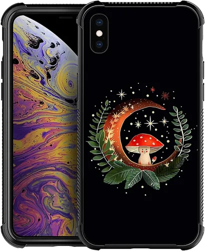 Vista 52 de Funda compatible con iPhone 8 Plus, diseño de oso de bosque otoñal, a prueba de golpes, antiarañazos, carcasa trasera de policarbonato duro
