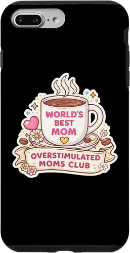 Vista 12 de Overstimulated Moms Club Funny Mother's Day Mama Mum Momma Case for iPhone 17