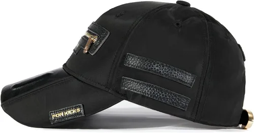 Vista 2 de FK FORKICKS Zipper Baseball Cap Hats for Men Hats for Women Trucker Hat Snapback Hats for Men Gorras para Hombres Originales