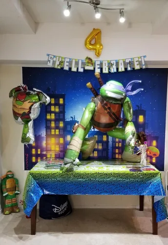 Vista 3 de Fondo de fotografía de Ciudad de superhéroes, hermoso tema de la ciudad de la luna, fondo de fondo para fiesta de cumpleaños de niños, carteles