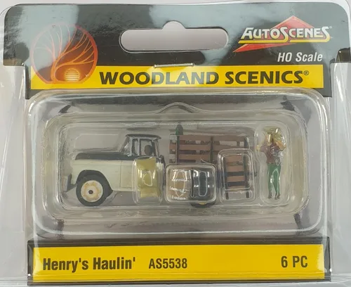 Vista 2 de Woodland Scenics Escala HO Henrys Haulin