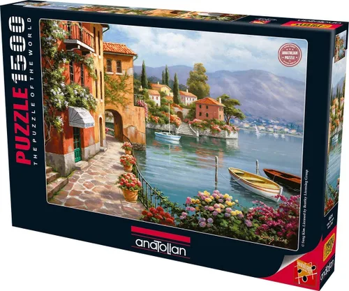 Vista 8 de Anatolian Puzzle - Lakeside, Rompecabezas de 1500 piezas, #4547