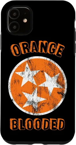 Vista 8 de Tennessee Fan Orange Blooded Vol Sports Fan State Flag TN Case for iPhone 17