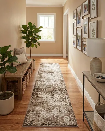Vista 35 de Rugs.com Alfombra de la colección Monte Carlo, alfombra mediana marrón de 2 pies 2 pulgadas x 3 pies perfecta para salas de estar, comedores grandes