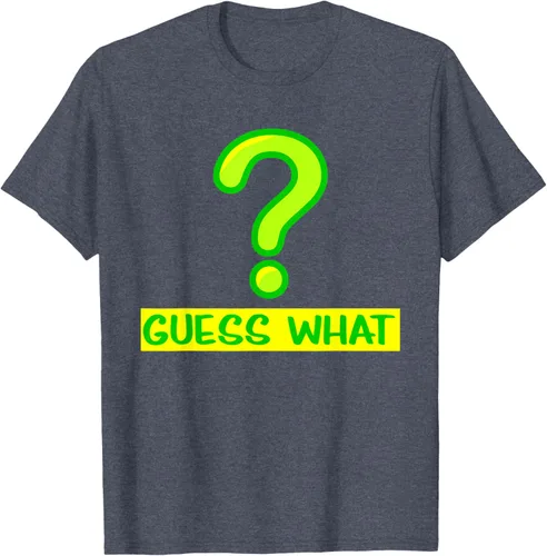 Vista 93 de Question Mark playera Guess What playera, hombre XL, Púrpura