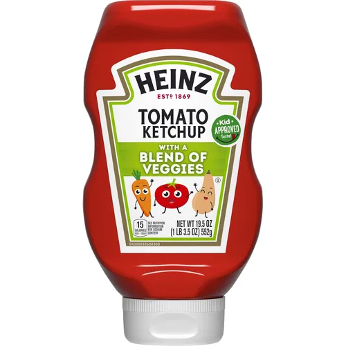 Vista 10 de Paquetes Heinz de ketchup de porción individual (0.3 oz por paquete, paquete de 200)