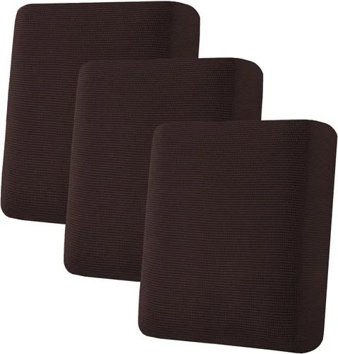 Vista 340 de H.VERSAILTEX Fundas de Cojín de Asiento Individuales Super Elásticas Fundas de Sofá Fundas de Cojín de Sofá Fundas Deslizables Juegos Tela de Sarga