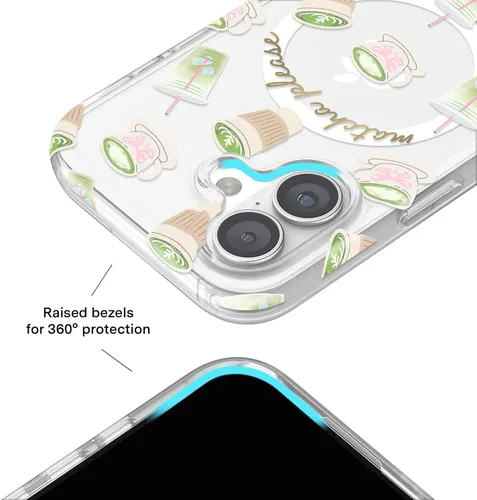 Vista 274 de VELVET CAVIAR Funda para iPhone 15, compatible con MagSafe, probada contra caídas de 10 pies, fundas protectoras de diseño, leopardo color rosa