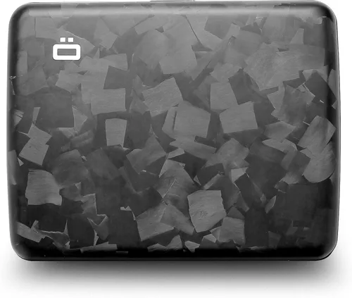 Vista 18 de Cartera de aluminio, gran capacidad, protección RFID. Modelo: OSLO LARGE Aluminio negro
