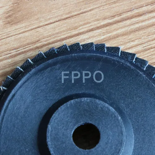 Vista 4 de FPPO Discos de aleta de muela abrasiva de 2 pulgadas para mini amoladora angular de aire de 2 pulgadas, para pulido de metal madera y plástico