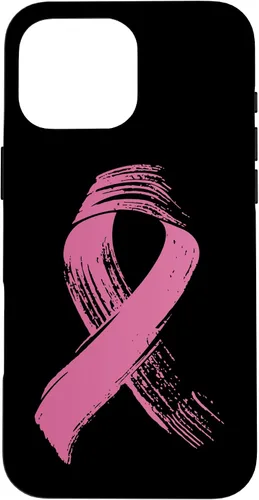 Vista 19 de iPhone 16 Cinta Rosa Cáncer de Mama - Estuche de Concientización sobre el Cáncer de Mama