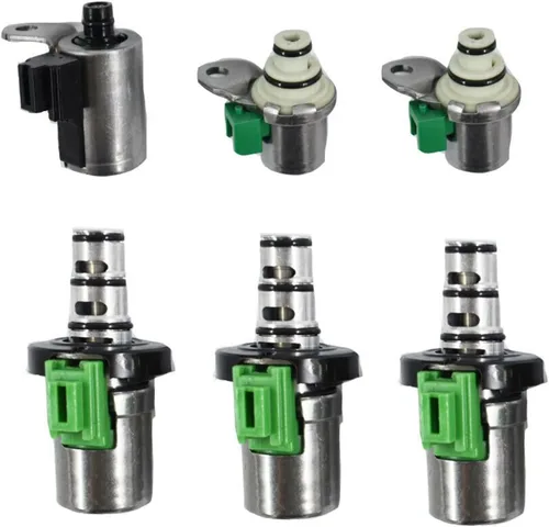 Vista 6 de Kit de válvula electromagnética de cambio de transmisión de 6 piezas 48420K-R FN4A-EL 4F27E EPC PWM compatible con Ford Focus Mazda-2 3 5 6 CX-7 MPV