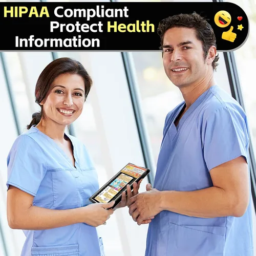 Vista 7 de Portapapeles plegable de enfermería: Portapapeles de enfermería médica con hojas de trucos de enfermería de aluminio, 3 capas, tamaño de bolsillo