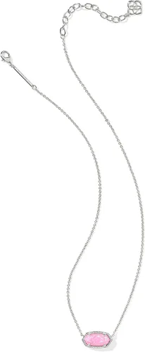 Vista 107 de Kendra Scott - Collar Elisa con dije para mujer, joyería de moda, chapado en oro de 14 quilates