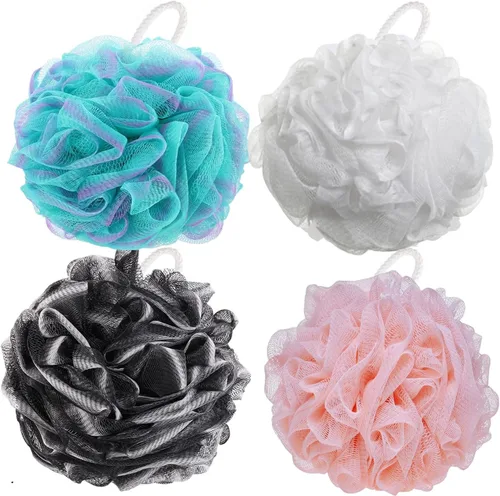 Vista 14 de Paquete de 4 esponjas lufa para ducha, 2.12 oz/pcs