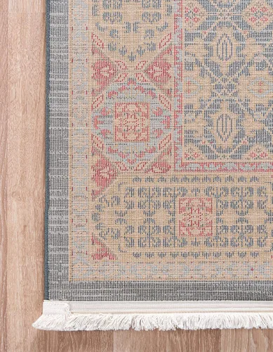 Vista 9 de Unique Loom Palace Collection - Alfombra geométrica tradicional, 2 pies x 3 pies, color azul marino/marrón