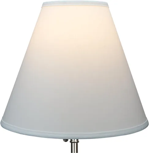 Vista 3 de FenchelShades.com 6 pulgadas de diámetro superior x 14 pulgadas de diámetro inferior x 12 pulgadas de altura inclinada de tela de barril de lámpara