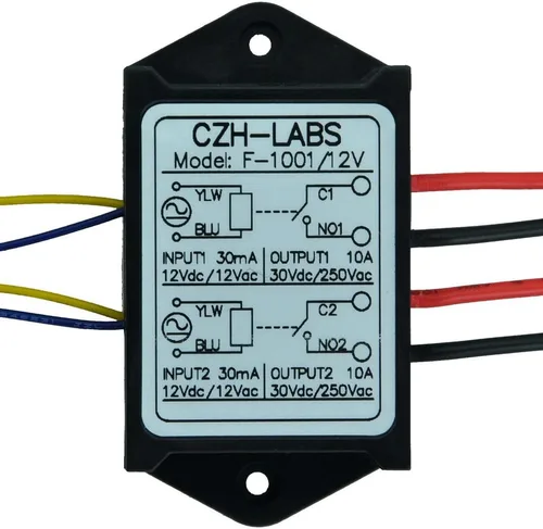 Vista 5 de Electronics-Salon 1PCS Dual SPST-NO 10Amp Power Relay Module, AC/DC 5V Control Voltaje