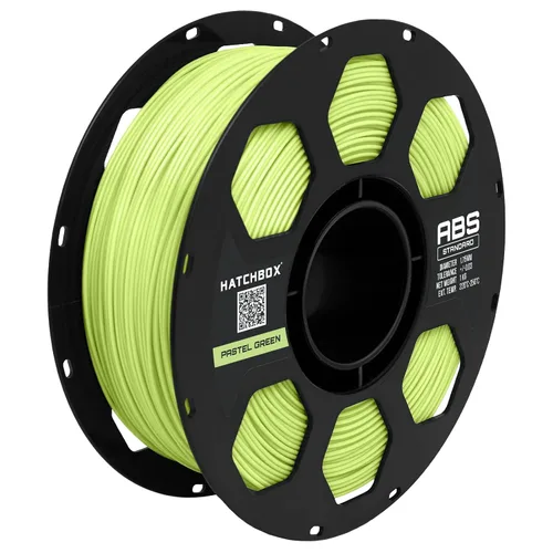 Vista 8 de HATCHBOX - Filamento ABS para impresora 3D, precisión dimensional +/- 0.001 pulgada (+/- 0.03 mm), carrete de 2.2 lb (1 kg), 0.069 pulgadas