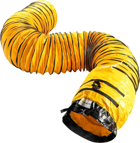 Vista 13 de MOUNTO Manguera flexible de conducto de PVC de 25 pies para ventilador de escape (8 pulgadas)