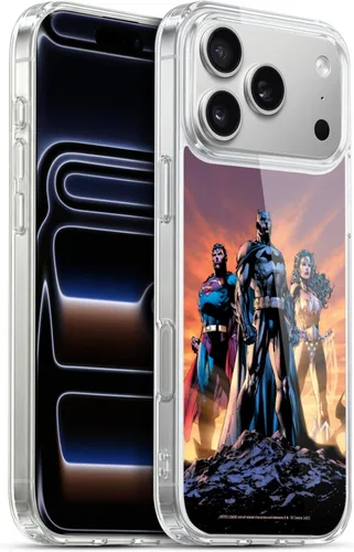 Vista 13 de Head Case Designs Funda de gel con licencia oficial de la Liga de la Justicia DC Comics #10 Darkseid War Comic Book Cover